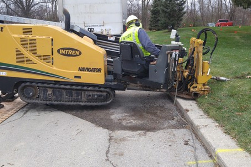 Directional drilling machine