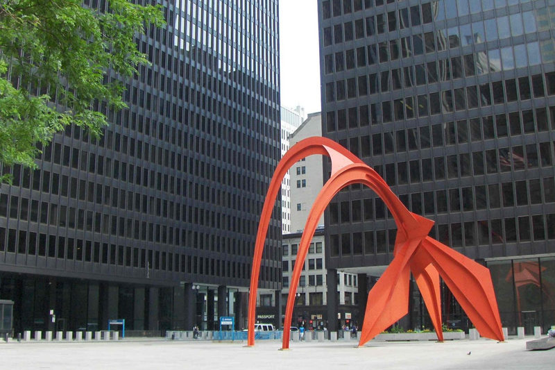 Statue in Federal Plaza
