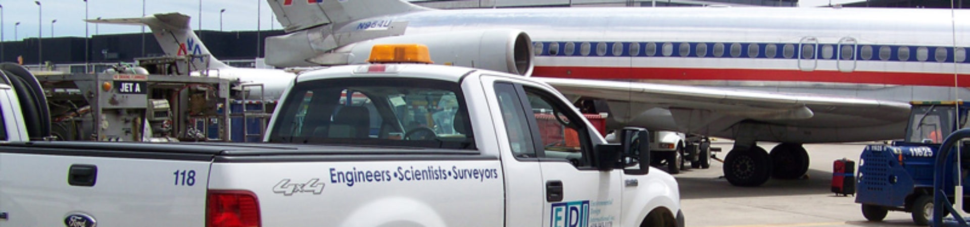 EDI truck at O'Hare airport